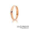 fede unaerre modello Lyra in oro rosa 18kt brillanti promesse