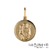 medaglia sacra san giuseppe oro giallo 18 kt