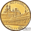 100 mila Lire Basilica di San Nicola di Bari oro 21kt